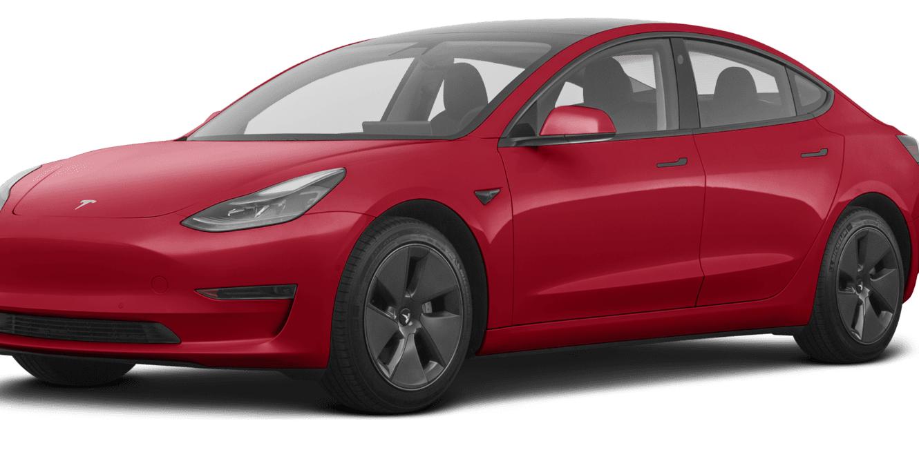 TESLA MODEL 3 2021 5YJ3E1EAXMF928654 image